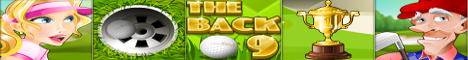 Hole in Won The Back Nine Slot Machine Logo
